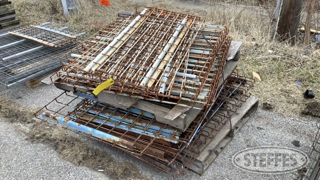 Pallet of Wire Racking